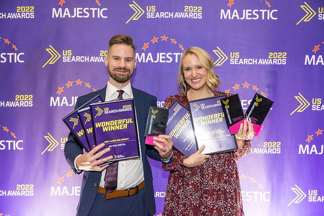 Chris Long and Danielle Boone - US Search Awards